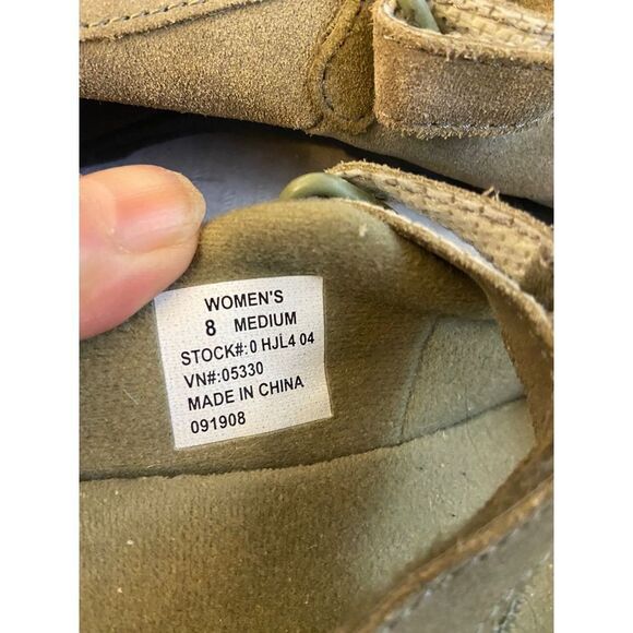 Ll bean mule loafers army green color size 8 - Picture 4 of 5